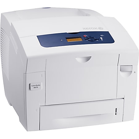 Xerox ColorQube 8870DN Solid Ink Printer - Color - 2400 dpi Print - Plain Paper Print - Desktop