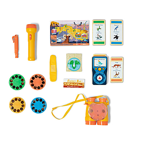 Melissa & Doug Grand Canyon Hiking Gear Play Set, 11-13/16" x 11-13/16"