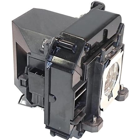 Compatible Projector Lamp Replaces Epson ELPLP60, EPSON V13H010L60 - Fits in Epson BrightLink 425Wi, BrightLink 430i, BrightLink 435Wi; Epson EB-420, EB-421i, EB-425W, EB-900, EB-905, EB-93, EB-93H, EB-95, EB-96W; Epson Powerlite 420