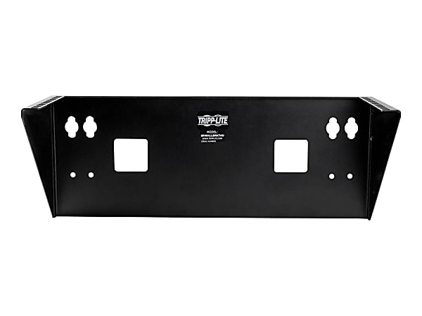 Eaton Tripp Lite Series Wallmount Rack 4U Vertical Rack Bracket 175lb Capacity - Mounting bracket - wall mountable - black - 4U - 19"