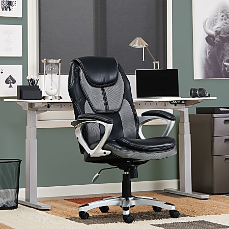 https://media.officedepot.com/images/f_auto,q_auto,e_sharpen,h_450/products/9759603/9759603_o02_serta_works_faux_leather_mesh_high_back_office_chair_030320/9759603