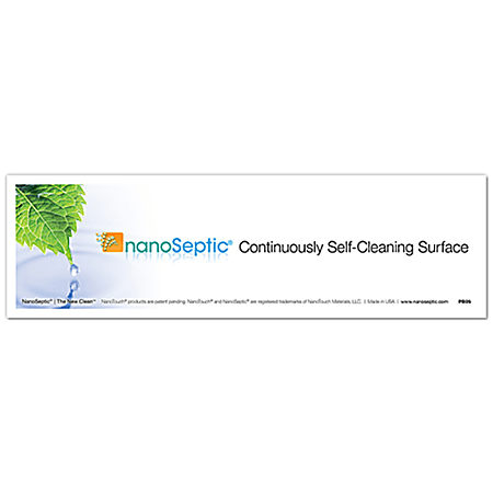 Nanoseptic Door Handle Wraps, 4" x 18", Set Of 25 Wraps