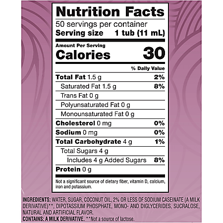 Coffee mate Italian Sweet Creme Nondairy Liquid Creamer Singles Italian  Sweet Creme Flavor 0.38 fl oz 11 mL 200 Serving 50Box 4 Carton - ODP  Business Solutions