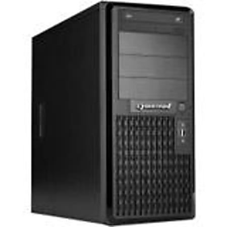 CybertronPC Caliber SVCIA4242 Mid-tower Server - Intel Xeon E3-1220V2 Quad-core (4 Core) 3.10 GHz - 8 GB Installed DDR3 SDRAM - 3 TB (3 x 1 TB) Serial ATA HDD - Windows Server 2008 R2 Standard - Serial ATA Controller - 0, 1, 5, 10 RAID Levels - 400 W