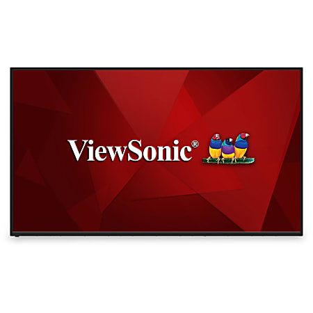ViewSonic® CDE6512 65" 4K UHD Commercial Display Monitor