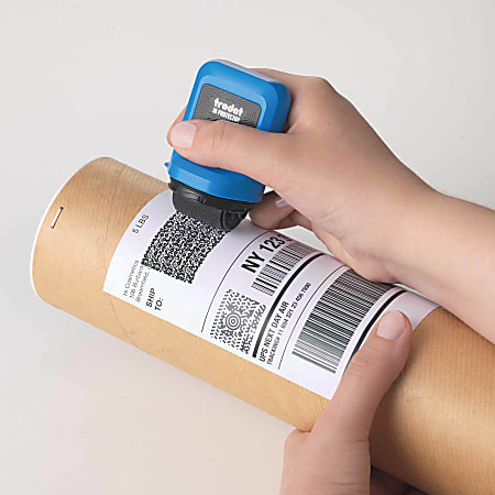 Trodat ID Protector Ink Roller &ndash; Identity Theft Protection Roller Stamp