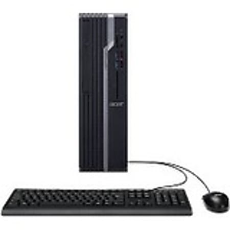 Acer Veriton X4665G Desktop Computer - Intel Core i5 9th Gen i5-9400 Hexa-core (6 Core) 2.90 GHz - 8 GB RAM DDR4 SDRAM - 256 GB SSD - Windows 10 Pro 64-bit - Intel UHD Graphics 630 - DVD-Writer - 250 W