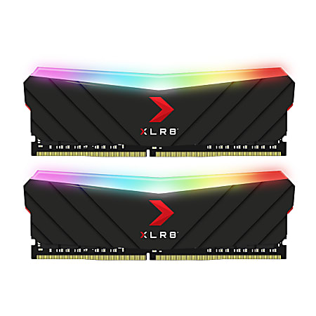 PNY XLR8 Gaming EPIC-X RGB 16GB DDR4 3200MHz Desktop Memory Kit, MD16GK2D4320016XRG