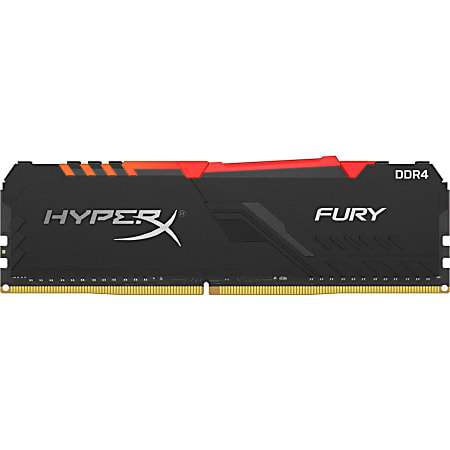 HyperX Fury 8GB DDR4 SDRAM Memory Module For Desktop PC 8 GB 1 x