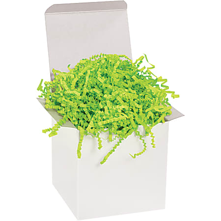Office Depot® Brand Crinkle Paper, Lime, 40-Lb Case