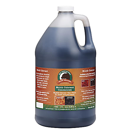 Just Scentsational Mulch Colorant Concentrate Liquid, 1 Gallon, Black Bark