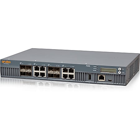 HPE 7030 Wireless LAN Controller - 8 x Network (RJ-45) - Rack-mountable