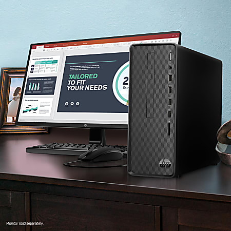 HP Desk S01-pF0121jp９世代CPU 1TB Windows11 HP Slim S01 aF0056 Desktop PC AMD Athlon 8GB Memory 1TB Hard Drive