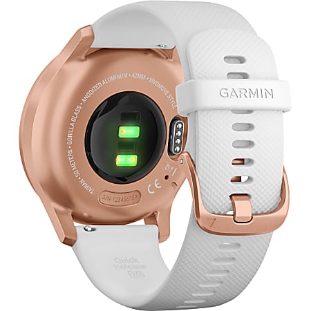 Garmin v vomove Style GPS Watch Wrist Bluetooth GPS 120 Hour Round