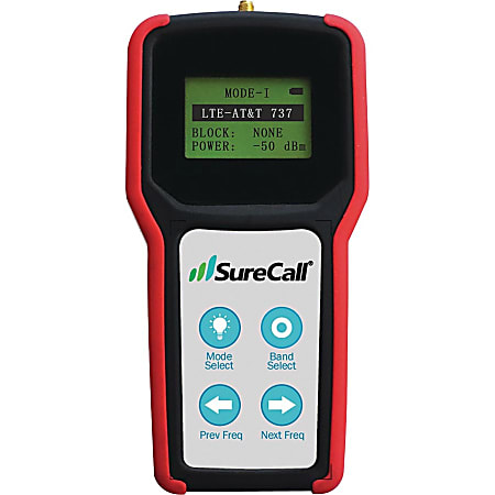 SureCall Portable Band RF Signal Meter Cellular Signal Detection