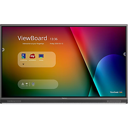 ViewSonic IFP7552-1C 75 Inch 4K Ultra HD Interactive Flat Panel Display