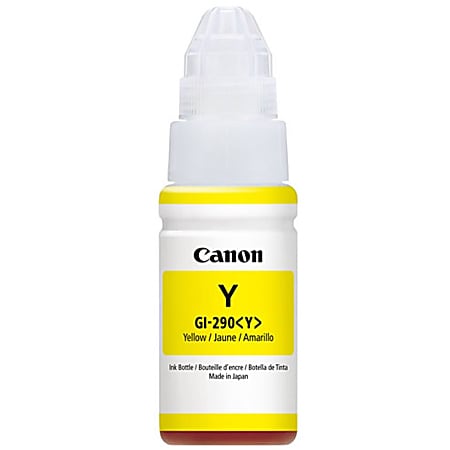 Canon PIXMA GI-290 Ink Bottle - Inkjet - Yellow - 7000 Pages - 70 mL - 1 Each Canon PIXMA GI-290 Ink Bottle - Inkjet - Yellow - 7000 Pages - 70 mL - 1 Each