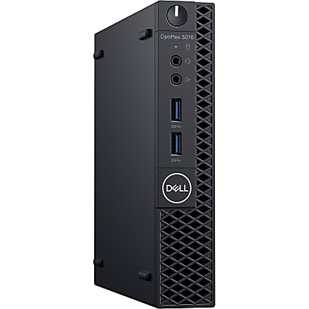 Dell™ OptiPlex 3070 MLK Micro Desktop PC, Intel® Pentium®, 4GB Memory, 500GB Hard Drive, Windows® 10 Pro