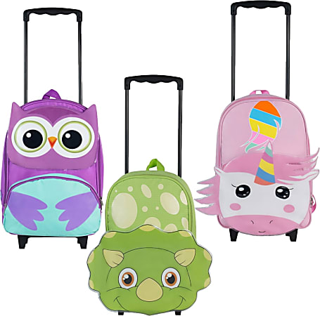 Playground Freestyle Trolley Bags, Assorted Designs, Pack Of 6 Bags