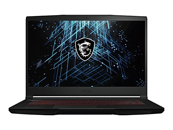 MSI GF63 11UD 260 Thin - Intel Core i7 11800H / 2.3 GHz - Win 11 Home - GF RTX 3050 Ti - 16 GB RAM - 512 GB SSD NVMe - 15.6" 1920 x 1080 (Full HD) @ 144 Hz - Wi-Fi 6 - black