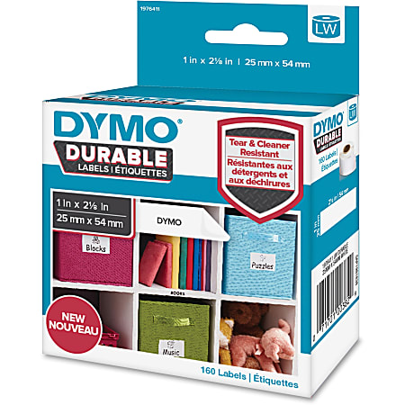 Etichette Dymo LabelWriter carta permanente - 54x101mm - bianco - S0722430  - S0722430 - 5411313990141 - Euroffice