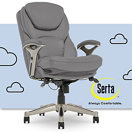 Serta works executive office chair with back in motion technology sales