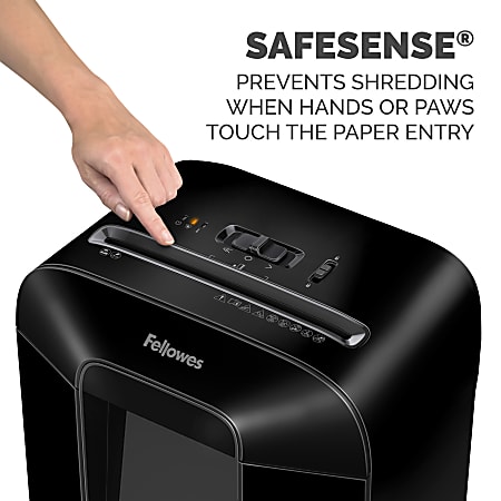 Fellowes LX85 Cross Cut 12 Sheet Home Office Paper Shredder