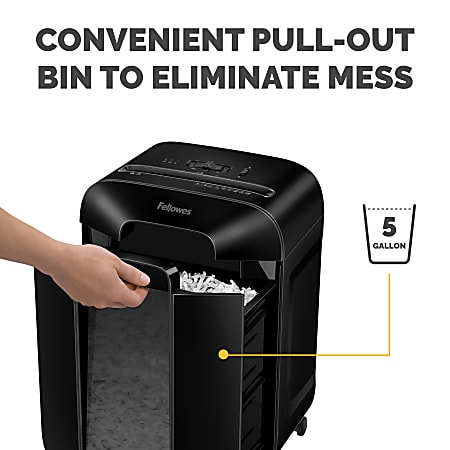 Fellowes LX85 Cross Cut 12 Sheet Home Office Paper Shredder