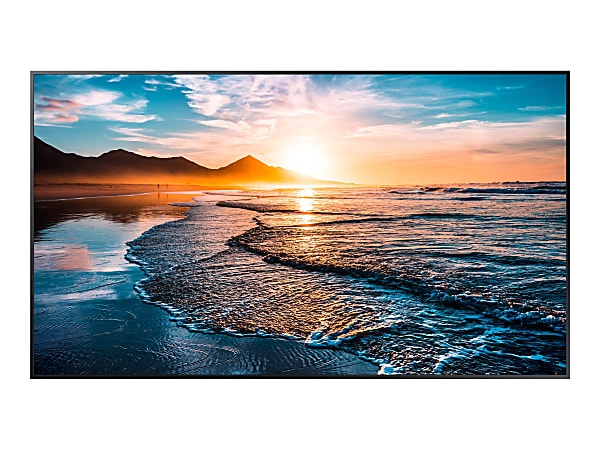 Samsung QH65R - 65" Diagonal Class LED-backlit LCD display - 4K UHD (2160p) 3840 x 2160 - edge-lit
