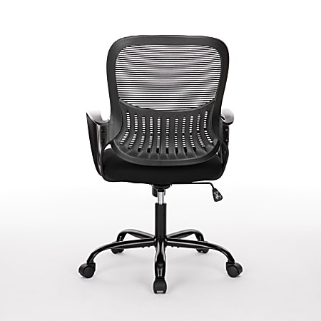 Ergonomic Mesh Mid-Back Task Chair, Black
