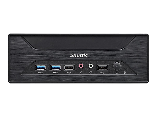 Shuttle XPC slim XH270 Barebone System Slim PC - Intel H270 Chipset - Socket H4 LGA-1151 - Black - 32 GB DDR4 SDRAM DDR4-2400/PC4-19200 Maximum RAM Support - Serial ATA/600 RAID Supported Controller - Intel HD graphics Integrated