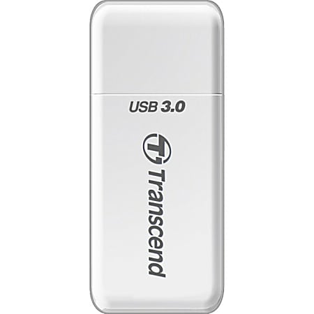 Transcend RDF5 Flash Reader - SDHC, SDXC, microSDHC, microSDXC - USB 3.0 - External