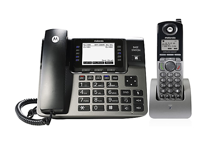 Motorola ML1250 Corded/Cordless Phone Base With Digital Answering System
