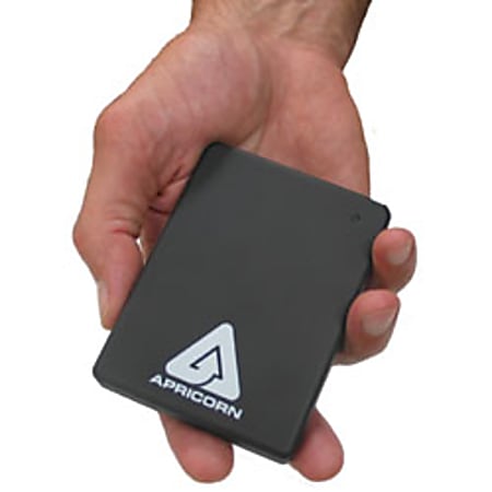 Apricorn EZ Bus Mini 40GB Portable External Hard Drive, 2MB Cache, USB 2.0, Black