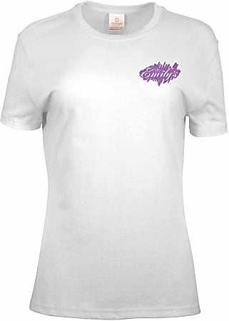 Ladies 100% Cotton T-Shirt, White