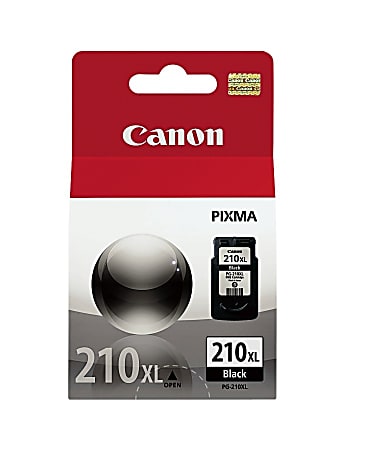 Canon® PG-210XL ChromaLife 100+ High-Yield Black Ink Cartridge, 2973B001