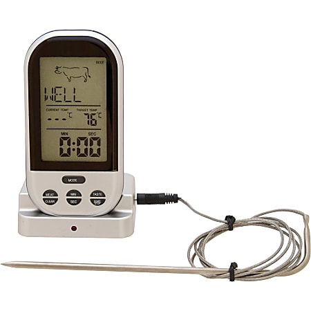 Wireless digital cooking thermometer shop