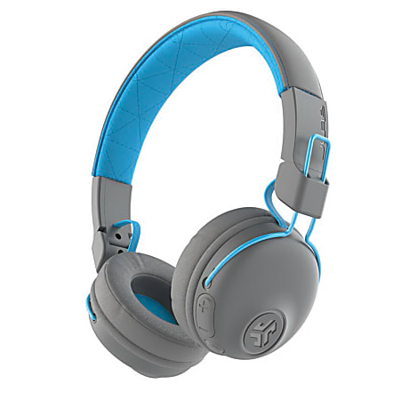 JLab Audio Studio Wireless Headphones, Gray Blue, HBASTUDIORGRYBLU4