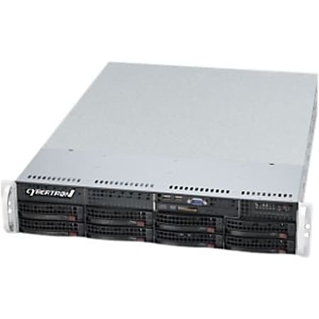 CybertronPC Imperium SVIIA142 2U Rack Server - Intel Xeon E3-1220 Quad-core (4 Core) 3.10 GHz - 8 GB Installed DDR3 SDRAM - 2 TB (4 x 500 GB) HDD - Serial ATA Controller - 5 RAID Levels - 560 W