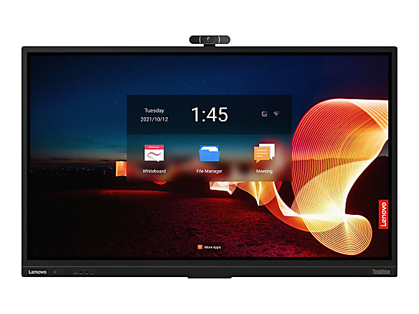 Lenovo® ThinkVision T75 Interactive 75" LCD Large-Format Display Monitor