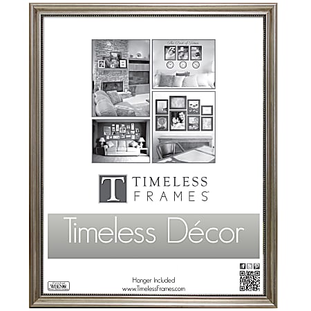 Timeless Frames® Astor Frame, 11" x 14", Silver