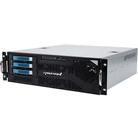 CybertronPC Caliber SVCJA1222 3U Rack Server - Intel Core i3 (2nd Gen) i3-2120 Dual-core (2 Core) 3.30 GHz - 16 GB Installed DDR3 SDRAM - 3 TB (3 x 1 TB) HDD - Serial ATA Controller - 5 RAID Levels - 500 W