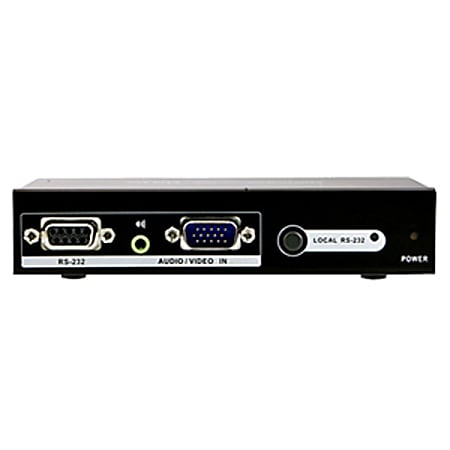 Aten VE200 Video Extender with Audio-TAA Compliant - 1 x 1, 2 - SVGA, XGA, SXGA, UXGA, VGA - 500ft, 492.13ft