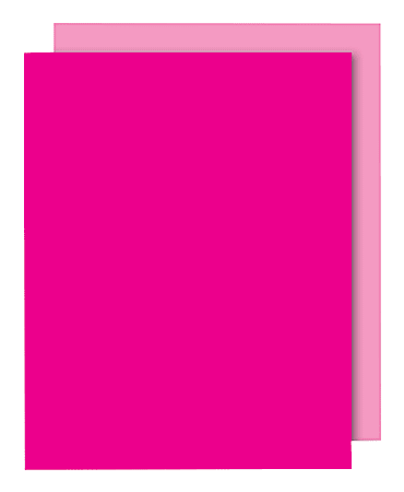 Royal Brites Dual Color Foam Board, 20" x 30", Pink/ Neon Pink