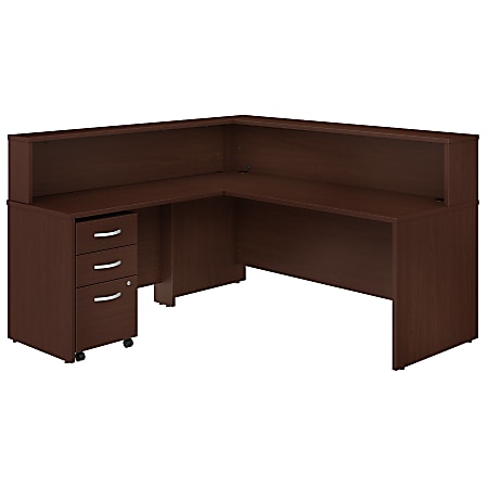 Office depot reception on sale desk