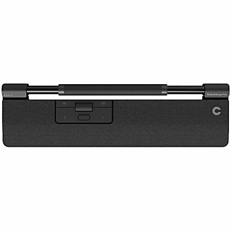Contour RollerMouse Pro - Vegan Leather - Slim - Wireless - Black - 2800 dpi - Scroll Wheel - 6 Programmable Button(s)