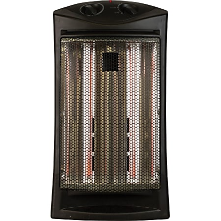 BLACK+DECKER™ 1,500-Watt-Max Infrared Quartz Tower Heater, Black