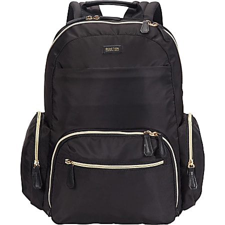 Kenneth Cole Reaction Sophie Computer Backpack With 15" Laptop Pocket, Black