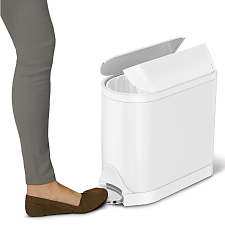 simplehuman Butterfly Step Trash Can