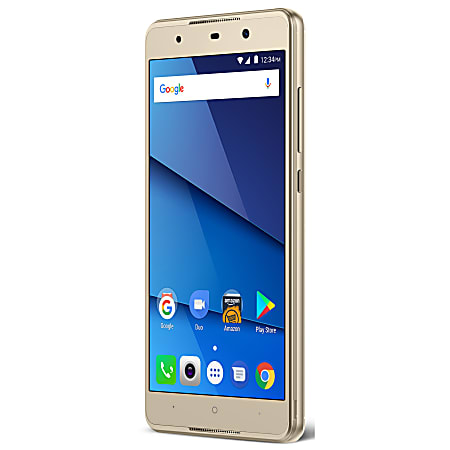 Blu Grand 5.5 HD II G210Q Cell Phone, Gold, PBN201429